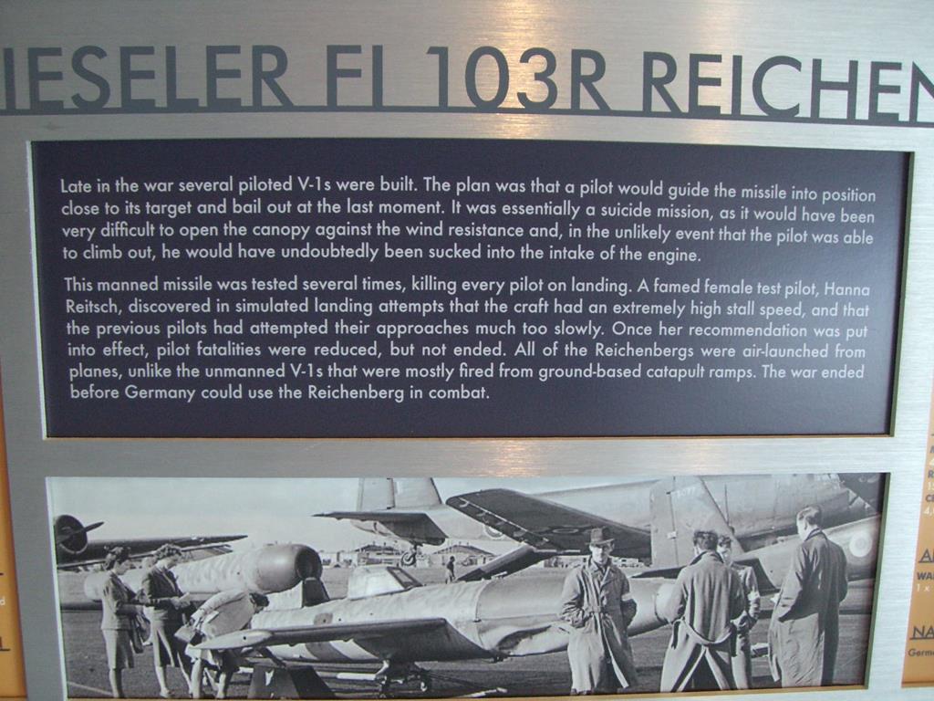 Fieseler F1 103R Reichenberg